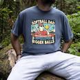 Softball Dad Like a Baseball Dad Gift Men Men's Comfort Colors T-Shirt Denim Softball Dad Like a Baseball Dad Gift Men Men's Comfort Colors T-Shirt Denim