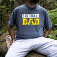Softball Dad Like A Baseball Dad Definition Men's Comfort Colors T-Shirt Denim Softball Dad Like A Baseball Dad Definition Men's Comfort Colors T-Shirt Denim