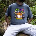 Spooky Halloween Baseball Ice Cream Dripping Six Seven 6 7 Men's Comfort Colors T-Shirt Denim Spooky Halloween Baseball Ice Cream Dripping Six Seven 6 7 Men's Comfort Colors T-Shirt Denim
