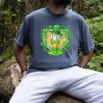 St Patrick Day Baseball Drip Ice Cream Baseball Home Plate Men's Comfort Colors T-Shirt Denim St Patrick Day Baseball Drip Ice Cream Baseball Home Plate Men's Comfort Colors T-Shirt Denim