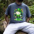 St Patrick Day Baseball Drip Ice Cream Baseball Men's Comfort Colors T-Shirt Denim St Patrick Day Baseball Drip Ice Cream Baseball Men's Comfort Colors T-Shirt Denim