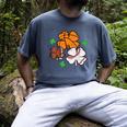 St Patricks Day Shamrock Basketball Baseball Men Boys Kids Men's Comfort Colors T-Shirt Denim