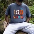 I Survived 100 Days Baseball Football Basketball School Kids Men's Comfort Colors T-Shirt Denim I Survived 100 Days Baseball Football Basketball School Kids Men's Comfort Colors T-Shirt Denim