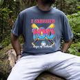 I Survived 100 Days Of School Baseball Cream Drip Boys Men's Comfort Colors T-Shirt Denim I Survived 100 Days Of School Baseball Cream Drip Boys Men's Comfort Colors T-Shirt Denim