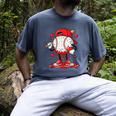 Valentine Baseball Drip Ice Cream Youth Boys Couples Men's Comfort Colors T-Shirt Denim Valentine Baseball Drip Ice Cream Youth Boys Couples Men's Comfort Colors T-Shirt Denim