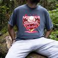 Valentine Baseball Lifestyle Home Plate Ice-Cream Drip Boys Men's Comfort Colors T-Shirt Denim
