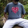 Valentine's Day Baseball Heart Softball Player Sports Lover Men's Comfort Colors T-Shirt Denim Valentine's Day Baseball Heart Softball Player Sports Lover Men's Comfort Colors T-Shirt Denim