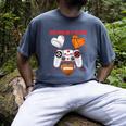 Valentines Day Boys Men Hearts Gaming Football Baseball Love Premium Tri-Blend Men's Comfort Colors T-Shirt Denim Valentines Day Boys Men Hearts Gaming Football Baseball Love Premium Tri-Blend Men's Comfort Colors T-Shirt Denim