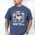 100 Days Of School Baseball Bat 100th Day Of School Men's Comfort Colors T-Shirt Blue Jean 100 Days Of School Baseball Bat 100th Day Of School Men's Comfort Colors T-Shirt Blue Jean