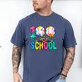 100 Days Of School Baseball Boys Kids Colorful 100th Day Men's Comfort Colors T-Shirt Blue Jean 100 Days Of School Baseball Boys Kids Colorful 100th Day Men's Comfort Colors T-Shirt Blue Jean