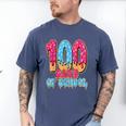 100 Days Of School Baseball Drip 100th Day Of School Men's Comfort Colors T-Shirt Blue Jean 100 Days Of School Baseball Drip 100th Day Of School Men's Comfort Colors T-Shirt Blue Jean