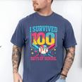 100 Days Of School Baseball Drip 100 Days Boy Girl Kids Men's Comfort Colors T-Shirt Blue Jean 100 Days Of School Baseball Drip 100 Days Boy Girl Kids Men's Comfort Colors T-Shirt Blue Jean