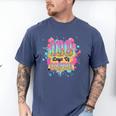100 Days Of School Baseball Drip Boys Kids 100th Day Men's Comfort Colors T-Shirt Blue Jean 100 Days Of School Baseball Drip Boys Kids 100th Day Men's Comfort Colors T-Shirt Blue Jean