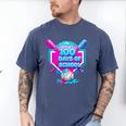 100 Days Of School Baseball Drip 100 Days For Boys And Kids Men's Comfort Colors T-Shirt Blue Jean 100 Days Of School Baseball Drip 100 Days For Boys And Kids Men's Comfort Colors T-Shirt Blue Jean