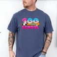 100 Days Of School Baseball Ice Cream Drip For Teacher Kid Men's Comfort Colors T-Shirt Blue Jean 100 Days Of School Baseball Ice Cream Drip For Teacher Kid Men's Comfort Colors T-Shirt Blue Jean