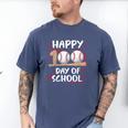 100 Days Of School Baseball Theme Kids Teens Boys 100th Day Men's Comfort Colors T-Shirt Blue Jean 100 Days Of School Baseball Theme Kids Teens Boys 100th Day Men's Comfort Colors T-Shirt Blue Jean