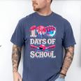 100 Days Of School Baseball Lover Donut Drip Boy Girl Men's Comfort Colors T-Shirt Blue Jean