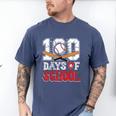 100 Days Of School Baseball 100 Days Smarter Boys Student Men's Comfort Colors T-Shirt Blue Jean 100 Days Of School Baseball 100 Days Smarter Boys Student Men's Comfort Colors T-Shirt Blue Jean