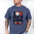 100 Days Of School Coquette Bow Baseball 100th Day Girl Kid Men's Comfort Colors T-Shirt Blue Jean 100 Days Of School Coquette Bow Baseball 100th Day Girl Kid Men's Comfort Colors T-Shirt Blue Jean