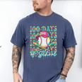 100 Days Of School Drip Baseball 100th Day Baseball School Men's Comfort Colors T-Shirt Blue Jean 100 Days Of School Drip Baseball 100th Day Baseball School Men's Comfort Colors T-Shirt Blue Jean
