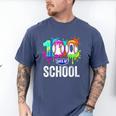 100 Days Of School Dripping Baseball Boys Kids Teacher Men's Comfort Colors T-Shirt Blue Jean 100 Days Of School Dripping Baseball Boys Kids Teacher Men's Comfort Colors T-Shirt Blue Jean