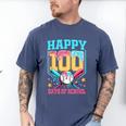 100 Days Of School Kids Baseball Drip 100th Day Of School Men's Comfort Colors T-Shirt Blue Jean 100 Days Of School Kids Baseball Drip 100th Day Of School Men's Comfort Colors T-Shirt Blue Jean