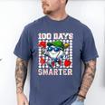 100 Days Smarter Baseball 100 Days Of School Boy Girl Kid Men's Comfort Colors T-Shirt Blue Jean 100 Days Smarter Baseball 100 Days Of School Boy Girl Kid Men's Comfort Colors T-Shirt Blue Jean