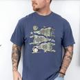 100 Days Smarter Baseball Sport School Celebration Men's Comfort Colors T-Shirt Blue Jean 100 Days Smarter Baseball Sport School Celebration Men's Comfort Colors T-Shirt Blue Jean