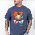 6 7 Ice Cream Drip Baseball Number 67 Player Boy Girl Kids Men's Comfort Colors T-Shirt Blue Jean 6 7 Ice Cream Drip Baseball Number 67 Player Boy Girl Kids Men's Comfort Colors T-Shirt Blue Jean