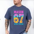 6 7 Mason Baseball Drip Men's Comfort Colors T-Shirt Blue Jean 6 7 Mason Baseball Drip Men's Comfort Colors T-Shirt Blue Jean