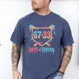 67 33 Days Of School Baseball Drip 100 Days Of School Men's Comfort Colors T-Shirt Blue Jean 67 33 Days Of School Baseball Drip 100 Days Of School Men's Comfort Colors T-Shirt Blue Jean