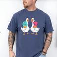 67 Baseball Ice Cream Drip Goose Six Seven Meme Men's Comfort Colors T-Shirt Blue Jean