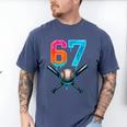 67 Baseball Meme Cool Drip Number 67 Player Or 67th Birthday Men's Comfort Colors T-Shirt Blue Jean 67 Baseball Meme Cool Drip Number 67 Player Or 67th Birthday Men's Comfort Colors T-Shirt Blue Jean
