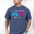 67 Crayon Cool Baseball Crayon 6 7 67 Men's Comfort Colors T-Shirt Blue Jean