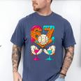 67 Ice Cream Drip Baseball Number 67 Player 67th Birthday Premium Tri-Blend Men's Comfort Colors T-Shirt Blue Jean 67 Ice Cream Drip Baseball Number 67 Player 67th Birthday Premium Tri-Blend Men's Comfort Colors T-Shirt Blue Jean