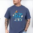 67 Six Seven 6-7 Italian Brainrot Kids Baseball Men's Comfort Colors T-Shirt Blue Jean