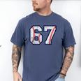 67 Sports Meme – Baseball Number 6 7 Men's Comfort Colors T-Shirt Blue Jean 67 Sports Meme – Baseball Number 6 7 Men's Comfort Colors T-Shirt Blue Jean