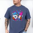 7th Birthday I Was 6 Now I'm 7 Baseball Ice Cream Drip Men's Comfort Colors T-Shirt Blue Jean 7th Birthday I Was 6 Now I'm 7 Baseball Ice Cream Drip Men's Comfort Colors T-Shirt Blue Jean