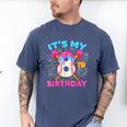 8th Birthday Baseball 8 Year Old Ice Cream Drip Boy Baseball Men's Comfort Colors T-Shirt Blue Jean 8th Birthday Baseball 8 Year Old Ice Cream Drip Boy Baseball Men's Comfort Colors T-Shirt Blue Jean
