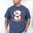 9 Years Old Baseball Birthday Boy 9th Bday Party Men's Comfort Colors T-Shirt Blue Jean 9 Years Old Baseball Birthday Boy 9th Bday Party Men's Comfort Colors T-Shirt Blue Jean