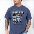 Aaron Judge New York Y Baseball 2025 AL MVP MLBAJMVPM Men's Comfort Colors T-Shirt Blue Jean