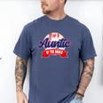 Auntie Rookie Of Year 1st Birthday Baseball Theme Matching Men's Comfort Colors T-Shirt Blue Jean Auntie Rookie Of Year 1st Birthday Baseball Theme Matching Men's Comfort Colors T-Shirt Blue Jean