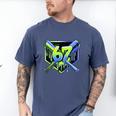 Awesome 67 Baseball Drip Effect Baseball 6-7 Meme Graphic Men's Comfort Colors T-Shirt Blue Jean Awesome 67 Baseball Drip Effect Baseball 6-7 Meme Graphic Men's Comfort Colors T-Shirt Blue Jean