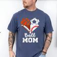 Ball Mom Heart Soccer Basketball Baseball Football Mom Men's Comfort Colors T-Shirt Blue Jean Ball Mom Heart Soccer Basketball Baseball Football Mom Men's Comfort Colors T-Shirt Blue Jean