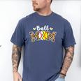 Ball Mom Leopard Baseball Softball Player Mom Men's Comfort Colors T-Shirt Blue Jean Ball Mom Leopard Baseball Softball Player Mom Men's Comfort Colors T-Shirt Blue Jean