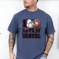 Baseball 100 Days Of School Happy 100th Day Teachers Kids Men's Comfort Colors T-Shirt Blue Jean Baseball 100 Days Of School Happy 100th Day Teachers Kids Men's Comfort Colors T-Shirt Blue Jean