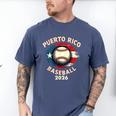 Baseball 2026 Puerto Rico Island Pride Sports Theme Men's Comfort Colors T-Shirt Blue Jean Baseball 2026 Puerto Rico Island Pride Sports Theme Men's Comfort Colors T-Shirt Blue Jean