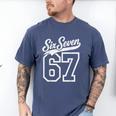 Baseball 6 7 Number 67 Six Seven Meme Boys Youth Kids Men's Comfort Colors T-Shirt Blue Jean Baseball 6 7 Number 67 Six Seven Meme Boys Youth Kids Men's Comfort Colors T-Shirt Blue Jean