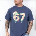Baseball 67 Drip Six Seven Baseball Dripping Boys Kids Men's Comfort Colors T-Shirt Blue Jean Baseball 67 Drip Six Seven Baseball Dripping Boys Kids Men's Comfort Colors T-Shirt Blue Jean