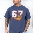 Baseball 67 Six Seven Alpha Slang 6 7 Meme Kids Teachers Boy Men's Comfort Colors T-Shirt Blue Jean Baseball 67 Six Seven Alpha Slang 6 7 Meme Kids Teachers Boy Men's Comfort Colors T-Shirt Blue Jean